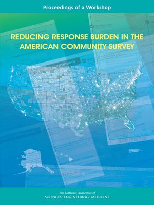 cover image of Reducing Response Burden in the American Community Survey